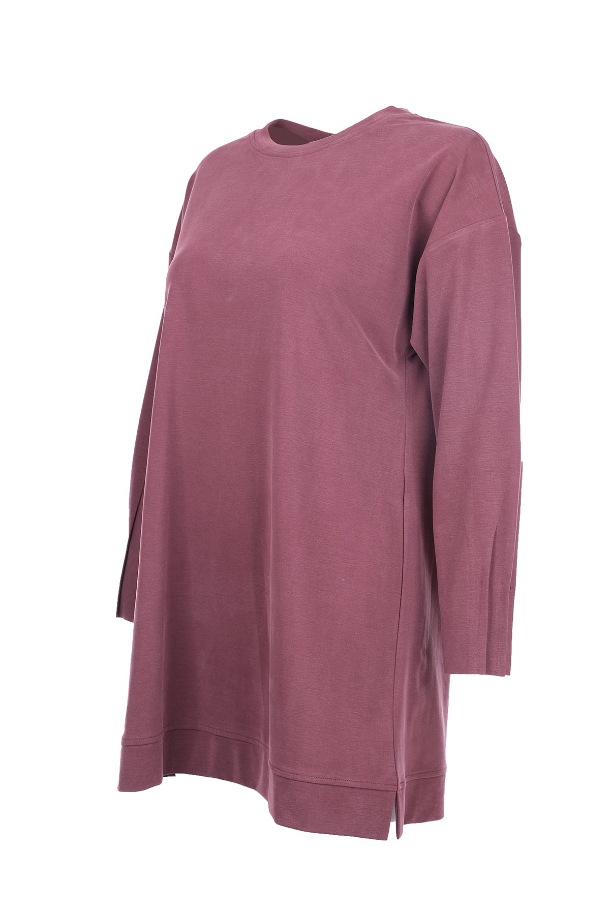 On Kadın Oversize Uzun Kol Midi Tunik - Rahat ve Şık