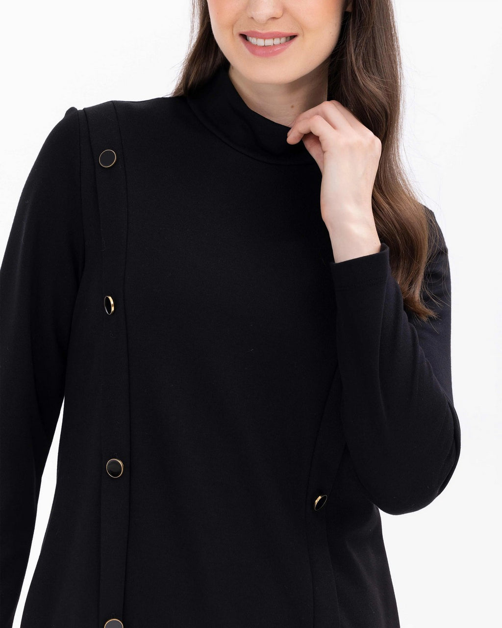SCL Minimalist Uzun Kol Midi Tunik - Günlük Şık Kombinler