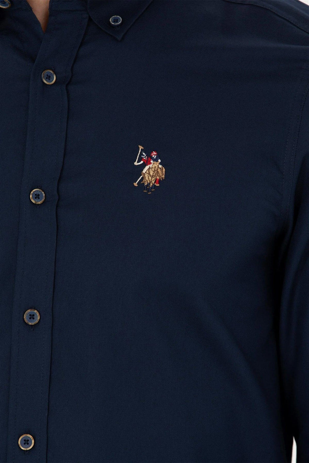 U.S. Polo Assn. Minimalist Erkek Uzun Kol Gömlek - Günlük & İş