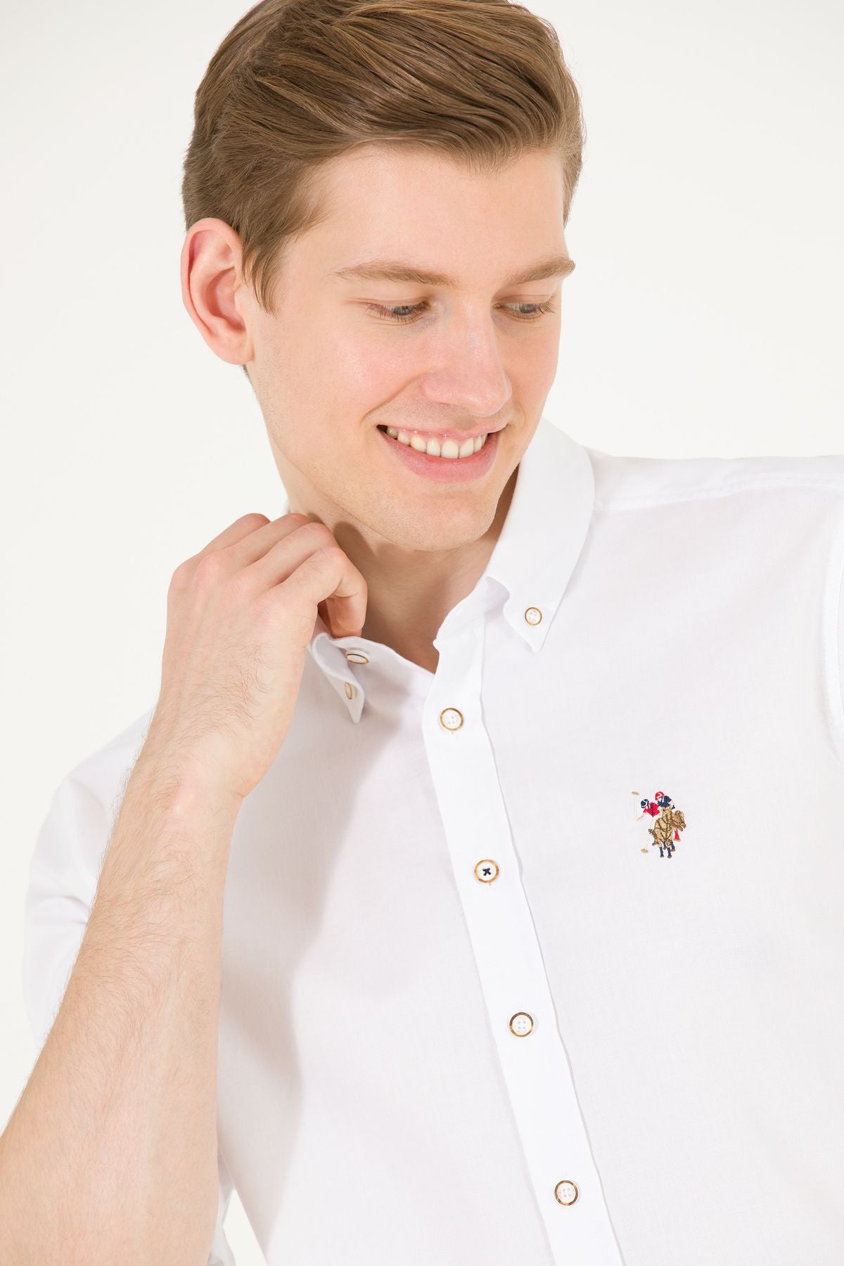 U.S. Polo Assn. Minimalist Erkek Uzun Kol Gömlek - Günlük & İş