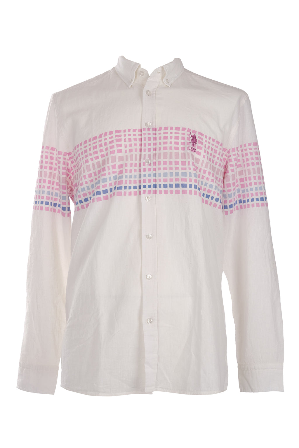 U.S. Polo Assn. Minimalist Erkek Gömleği - Uzun Kol - Günlük Tarz