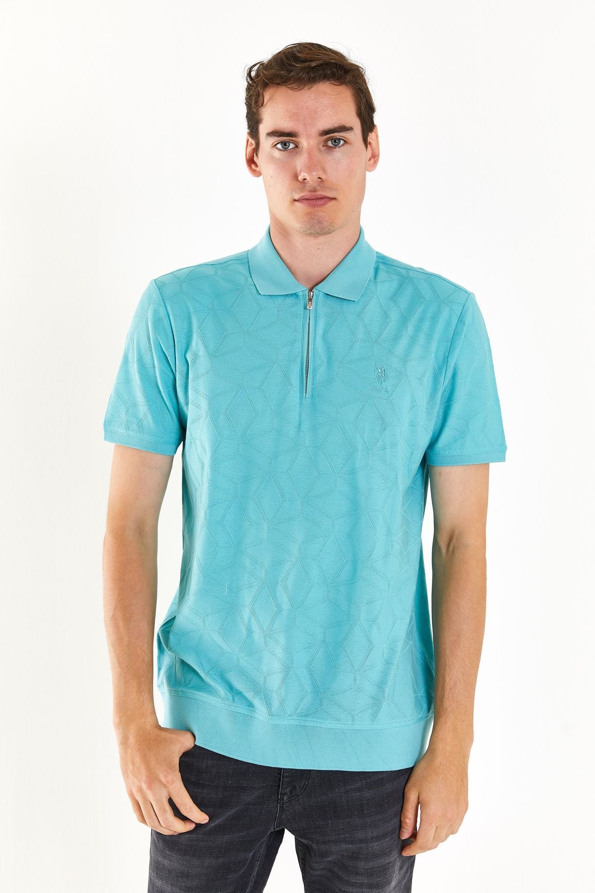 U.S. Polo Assn. Erkek Kısa Kol Polo Yaka T-Shirt - Minimalist Translation missing: tr.content.product_image_secondary