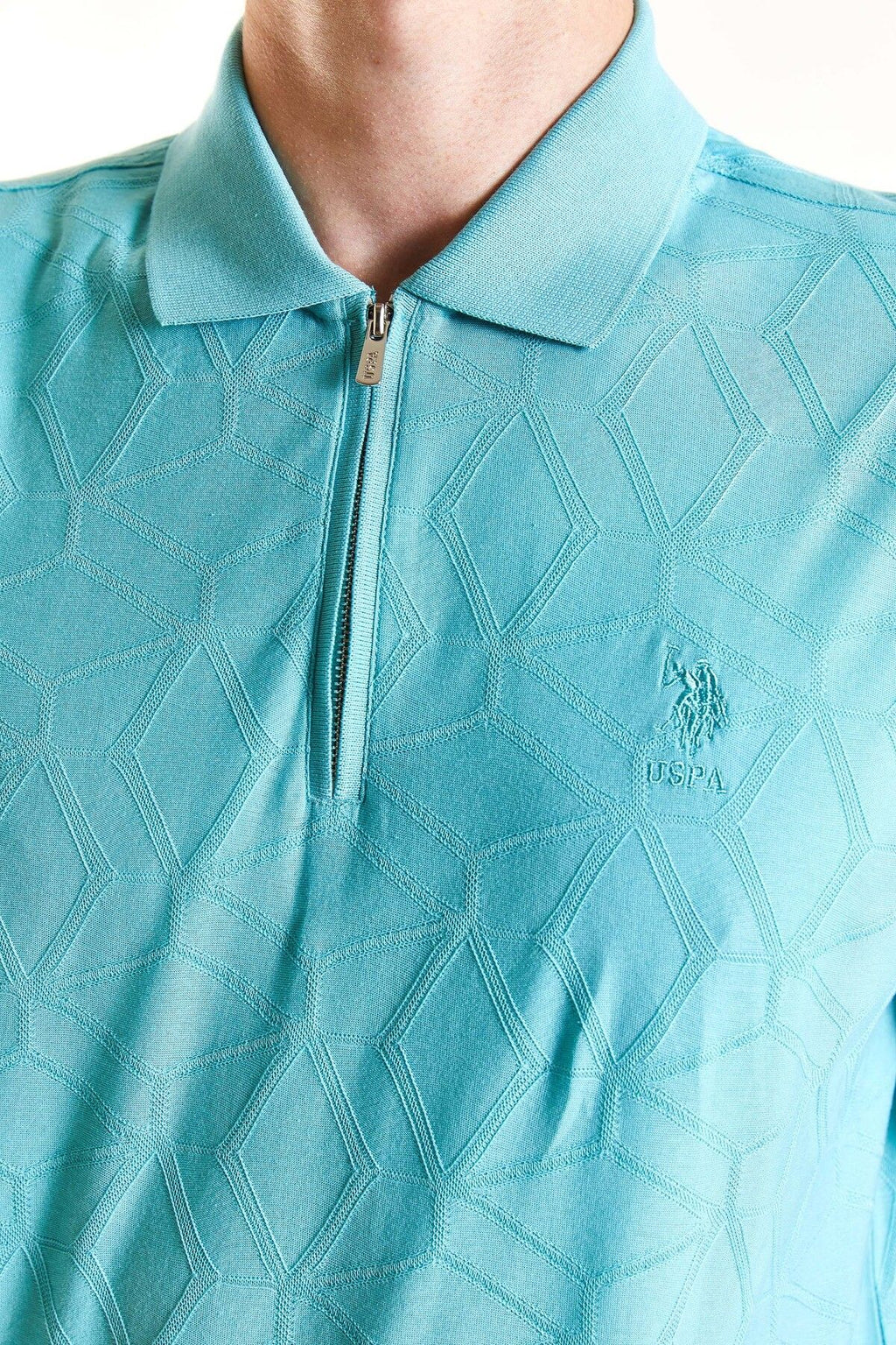 U.S. Polo Assn. Erkek Kısa Kol Polo Yaka T-Shirt - Minimalist