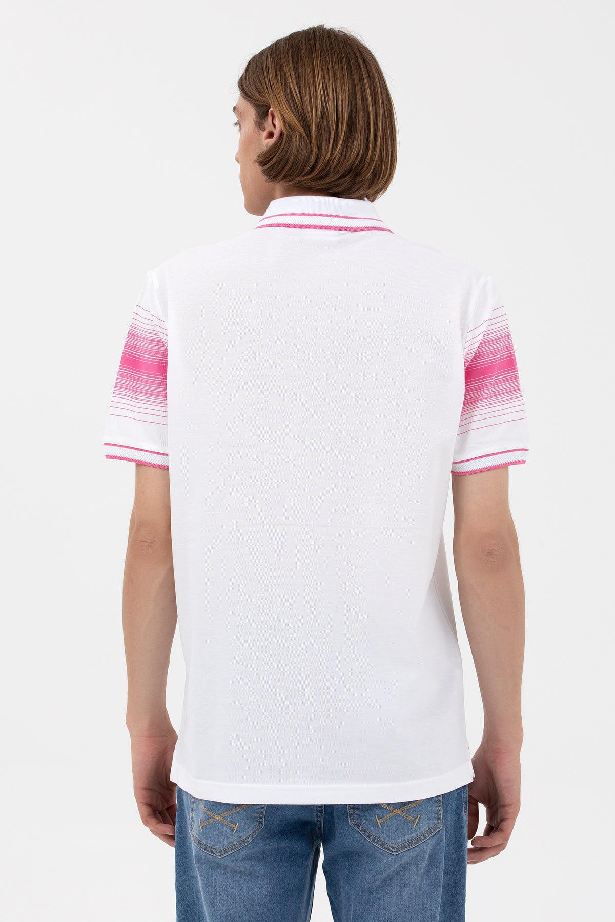 U.S. Polo Assn. Erkek Minimalist Polo Yaka Kısa Kol T-Shirt