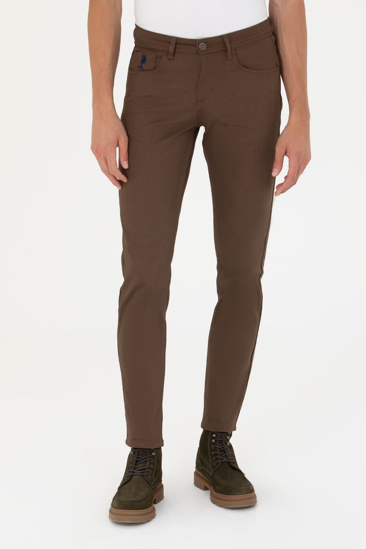 U.S. Polo Assn. Erkek Slim Fit Regular Pantolon - Minimalist Tasarım Translation missing: tr.content.product_image_secondary