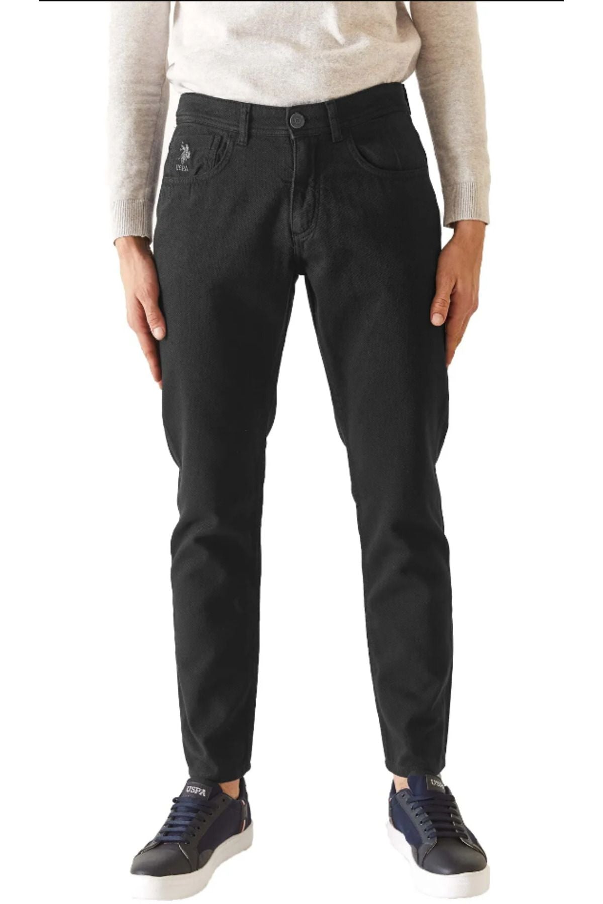 U.S. Polo Assn. Erkek Slim Fit Regular Pantolon - Minimalist Tasarım İkincil görsel