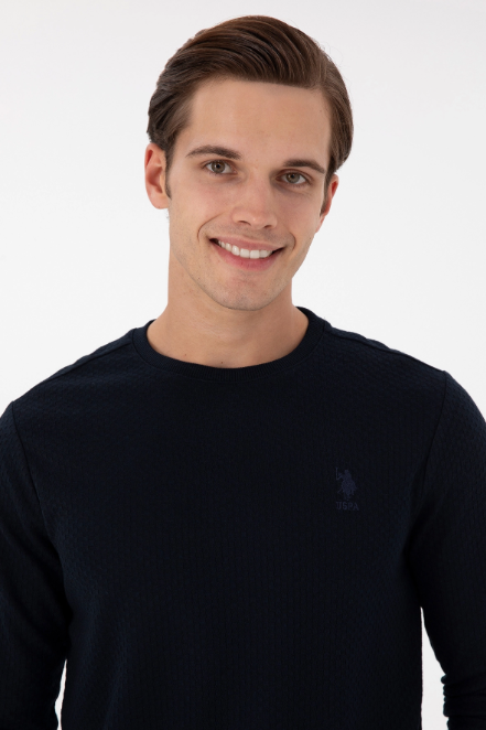 U.S. Polo Assn. Erkek Minimalist Uzun Kol Sweatshirt - Regular Fit Translation missing: tr.content.product_image_secondary