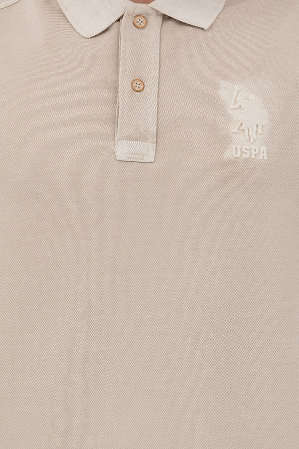 U.S. Polo Assn. Erkek Minimalist Polo Yaka Kısa Kol T-Shirt - Günlük Stil