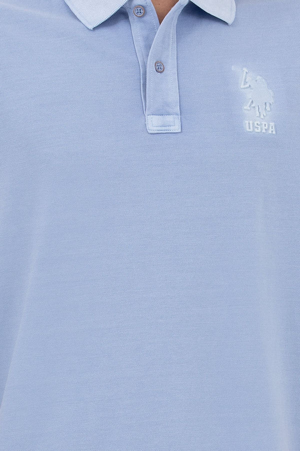 U.S. Polo Assn. Erkek Minimalist Polo Yaka Kısa Kol T-Shirt - Günlük Stil