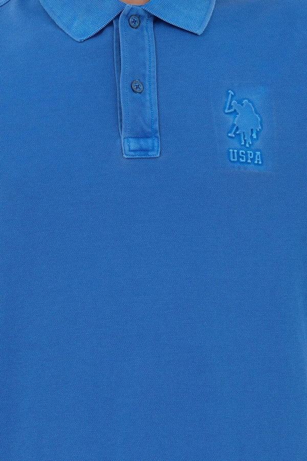 U.S. Polo Assn. Erkek Minimalist Polo Yaka Kısa Kol T-Shirt - Günlük Stil
