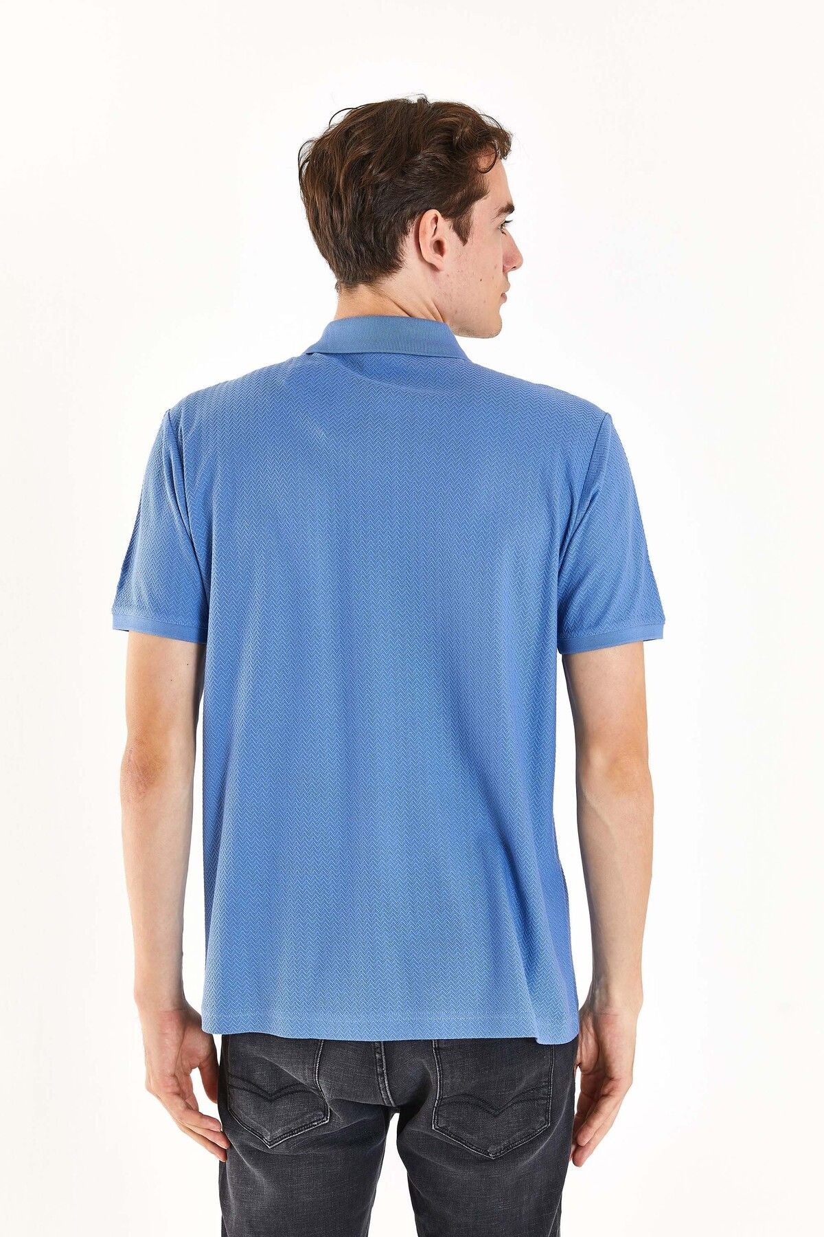 U.S. Polo Assn. Erkek Polo Yaka Kısa Kol Minimalist T-Shirt