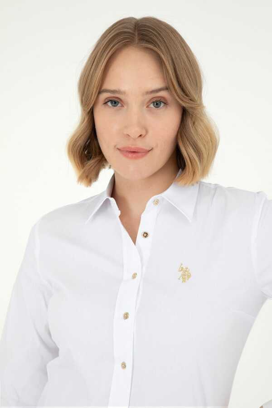 U.S. Polo Assn. Minimalist Uzun Kol Gömlek - Günlük Şıklık
