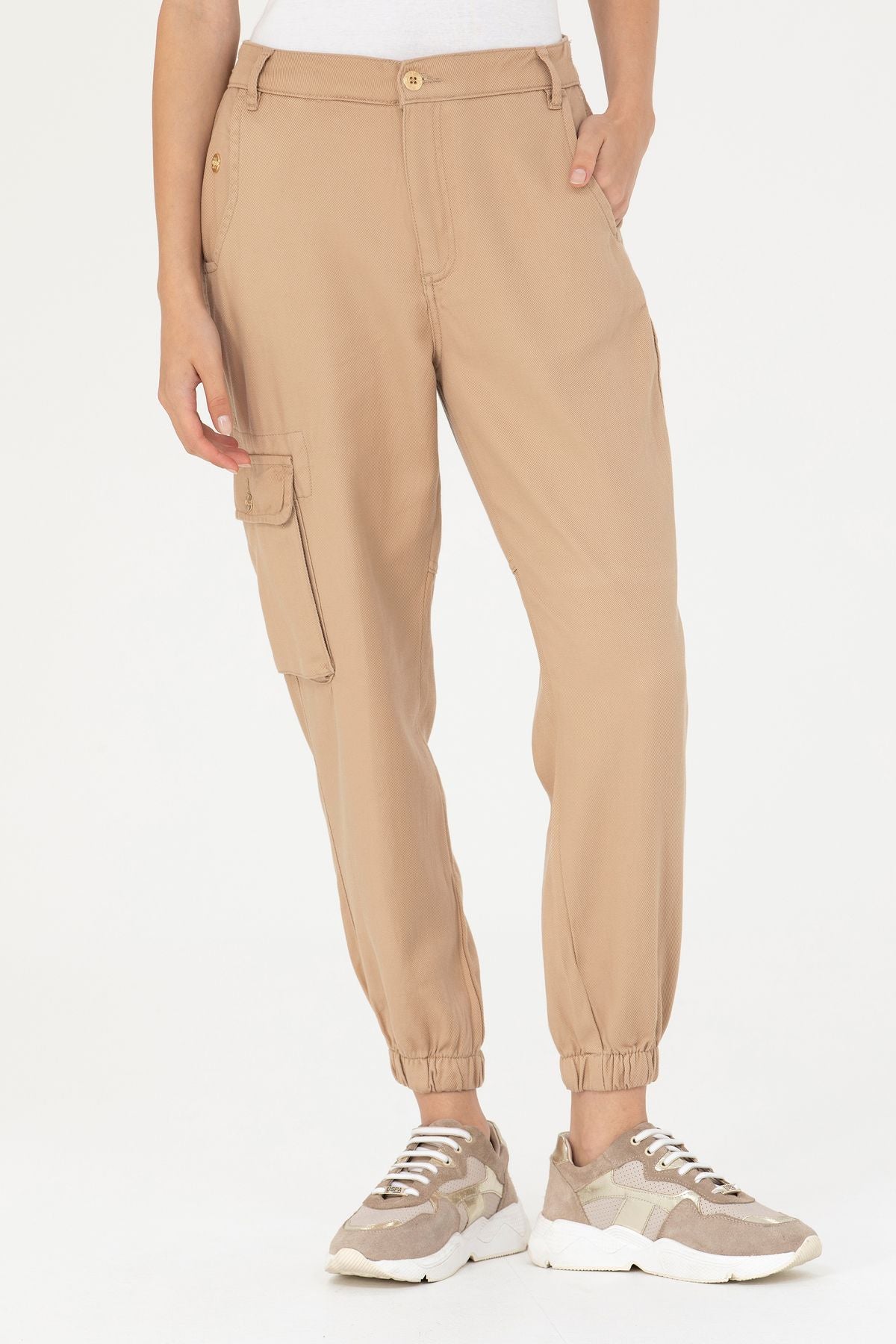 U.S. Polo Assn. Oversize Kadın Cargo Pantolon - Rahat ve Şık Translation missing: tr.content.product_image_secondary