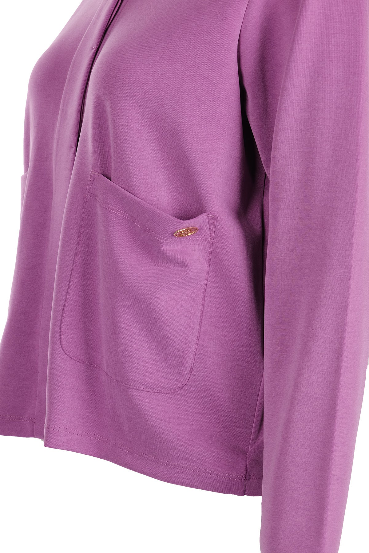 U.S. Polo Assn. Minimalist Crop Sweatshirt - Uzun Kol - Günlük İkincil görsel