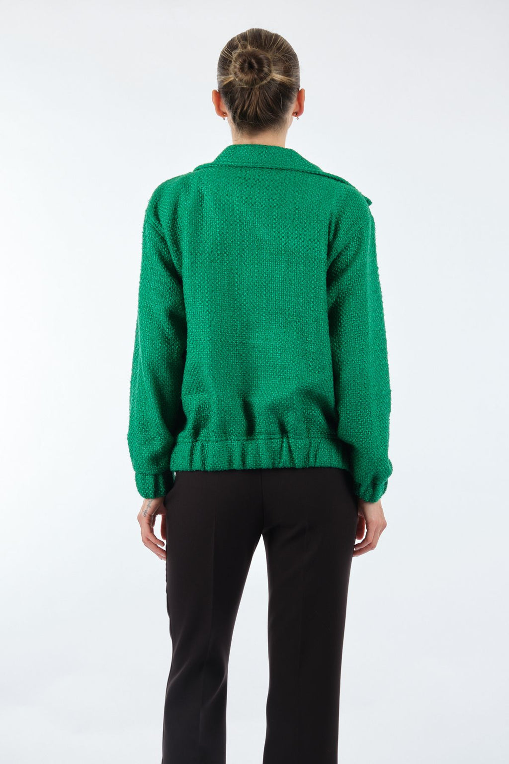 Unique Mode Oversize Yaka Kadın Ceket - Minimalist Tarz