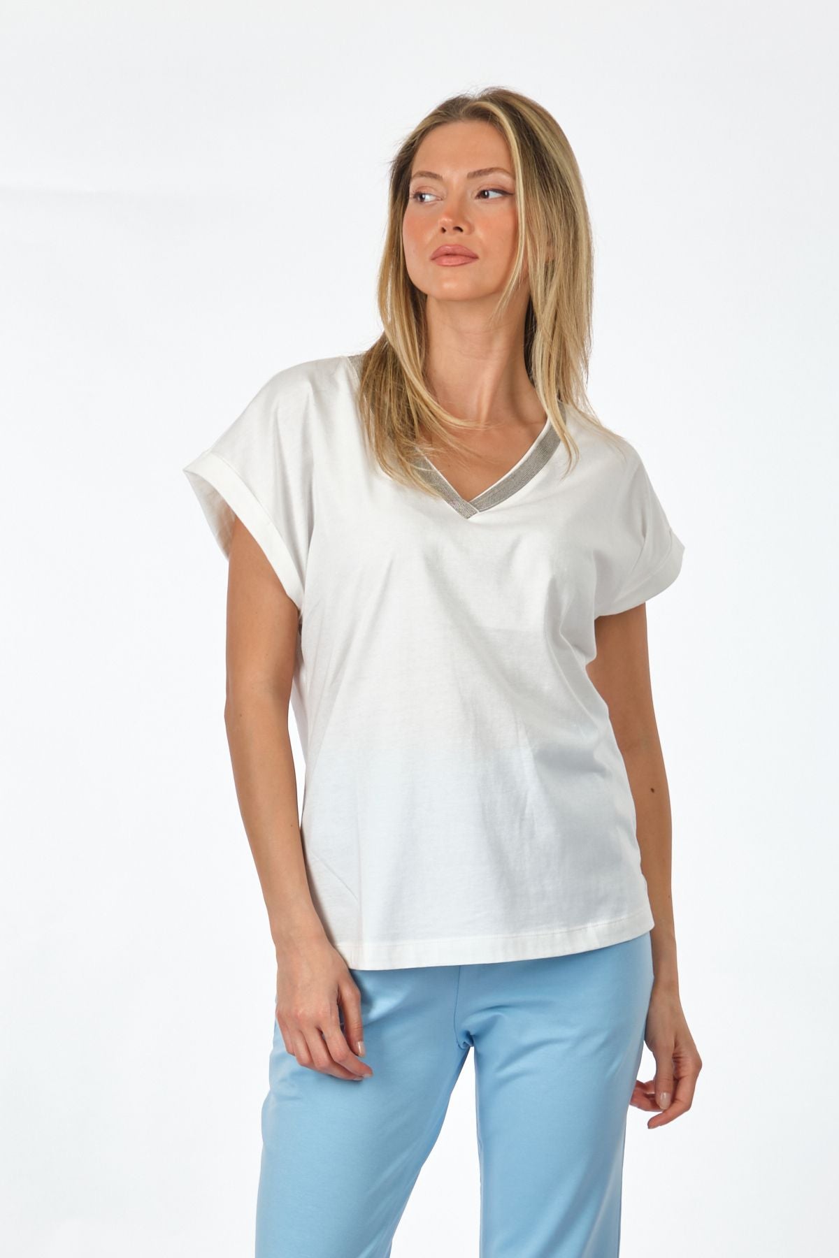 Unique Mode Kadın T-Shirt US232028 Translation missing: tr.content.product_image_main