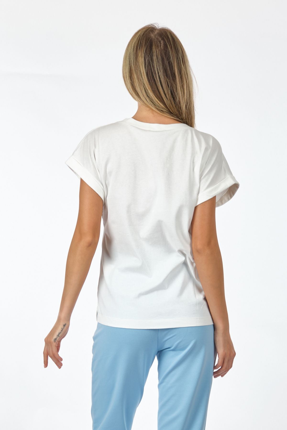 Unique Mode Kadın T-Shirt US232028