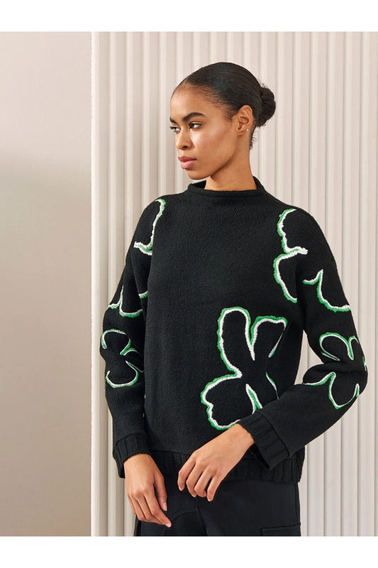 Unique Mode Minimalist Oversize Kazak - Günlük Şıklık