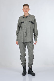 Unique Mode Oversize Kadın Gömlek - Minimalist Günlük Stil