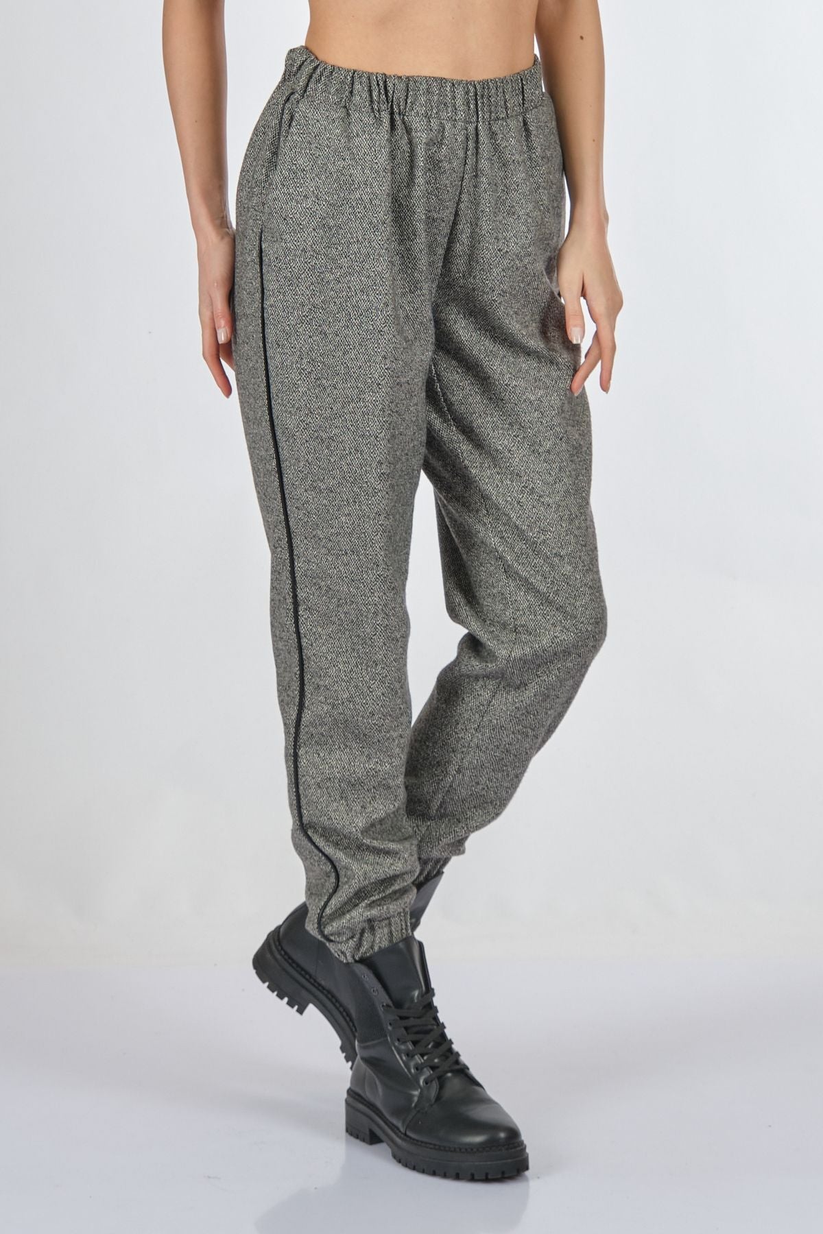 Unique Mode Oversize Minimalist Kadın Jogger Pantolon - Rahat Günlük Stil