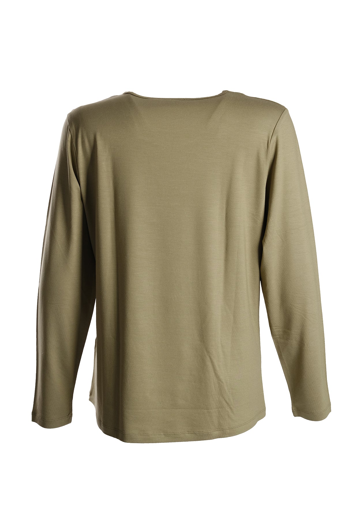Vedi-bb Oversize Uzun Kol Minimalist Kadın Bluz - Günlük Kombinler İçin