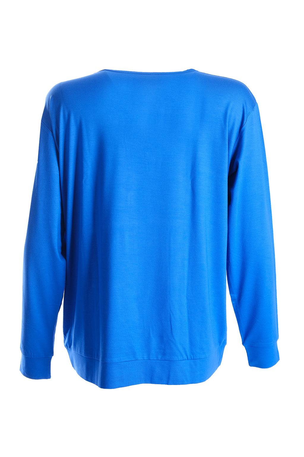 Vedi-bb Oversize Uzun Kol Minimalist Kadın Bluz - Günlük Kullanım