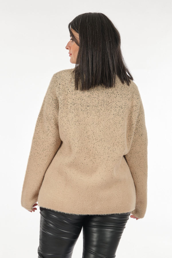 Vedi-bb Oversize Fermuarlı Kadın Ceket - Minimalist, Günlük