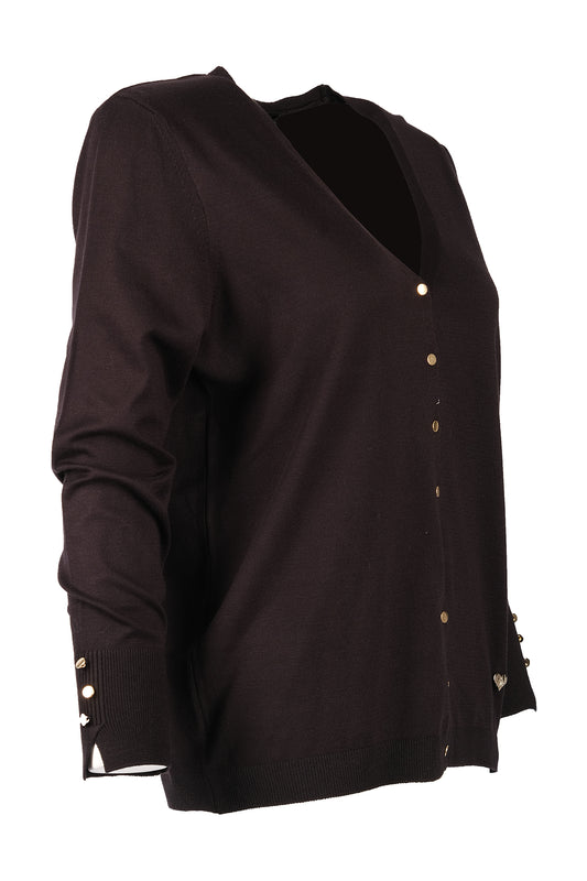 Vedi-bb Oversize V Yaka Kadın Ceket - Minimalist Günlük Stil