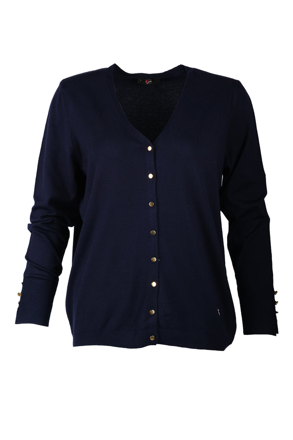 Vedi-bb Oversize V Yaka Kadın Ceket - Minimalist Günlük Stil