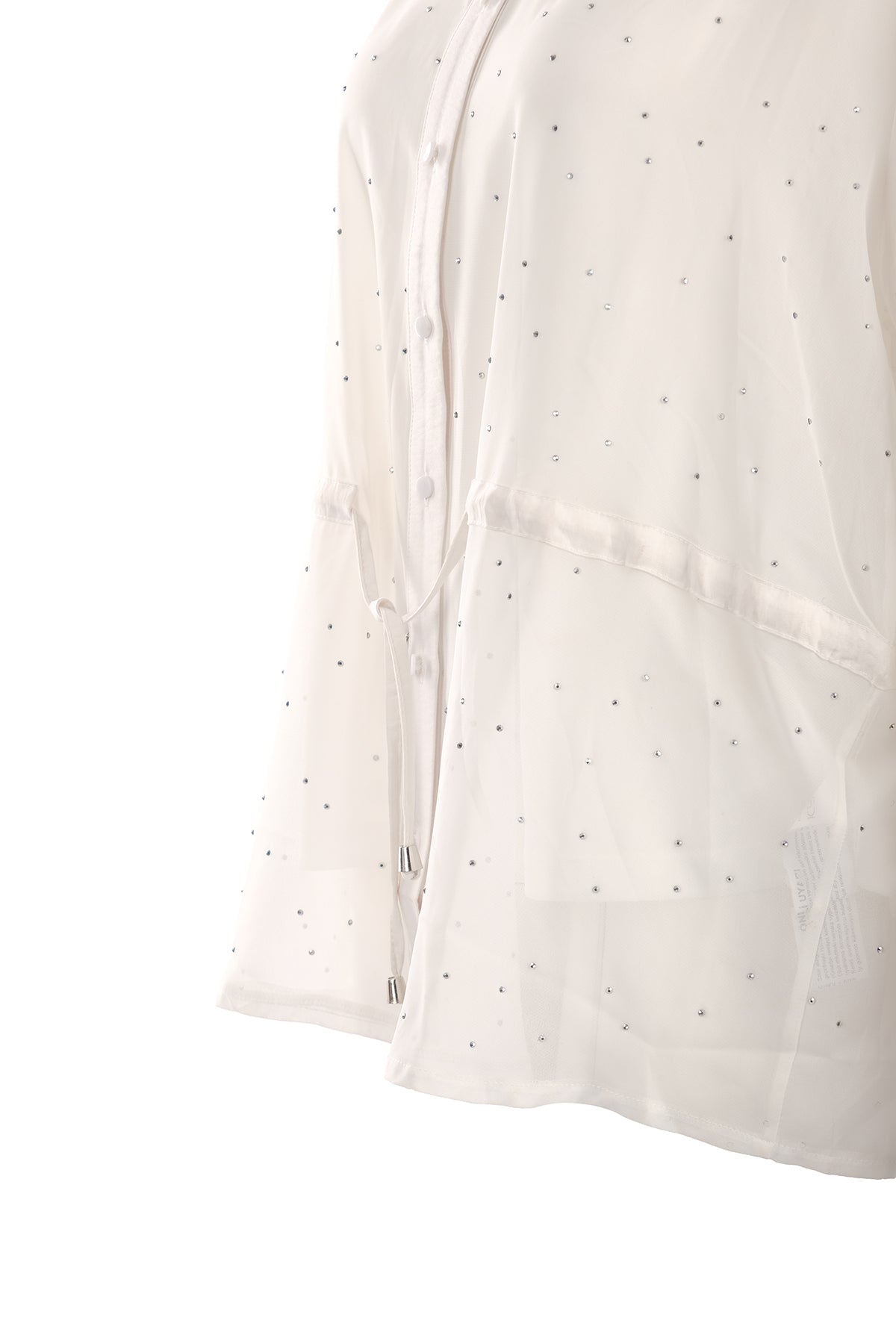 Vedi-bb Oversize Uzun Kol Şifon Gömlek - Minimalist Tarz