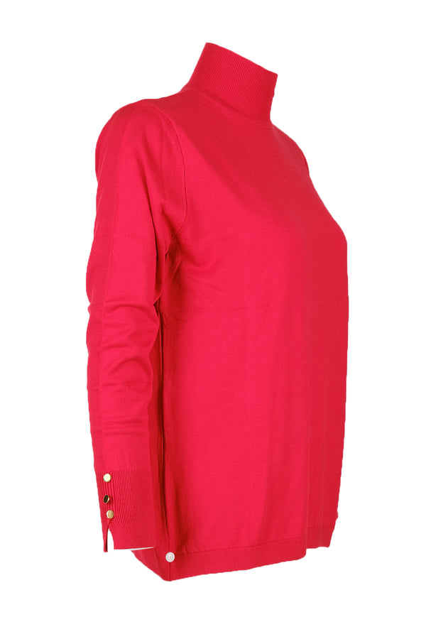 Vedi-bb Kadın Oversize Boğazlı Uzun Kol Kazak - Minimalist