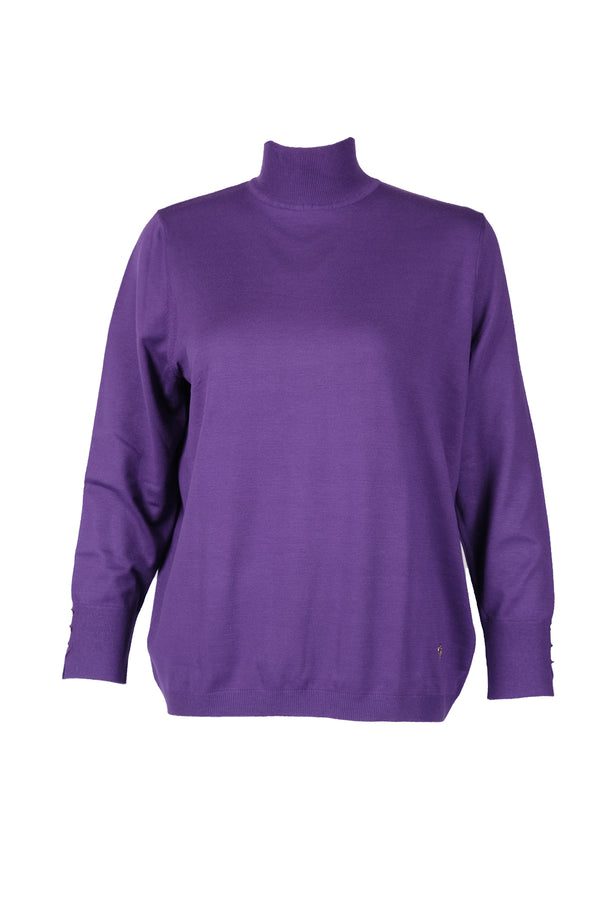Vedi-bb Kadın Oversize Boğazlı Uzun Kol Kazak - Minimalist