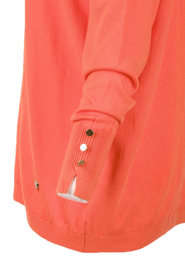 Vedi-bb Kadın Oversize Boğazlı Uzun Kol Kazak - Minimalist