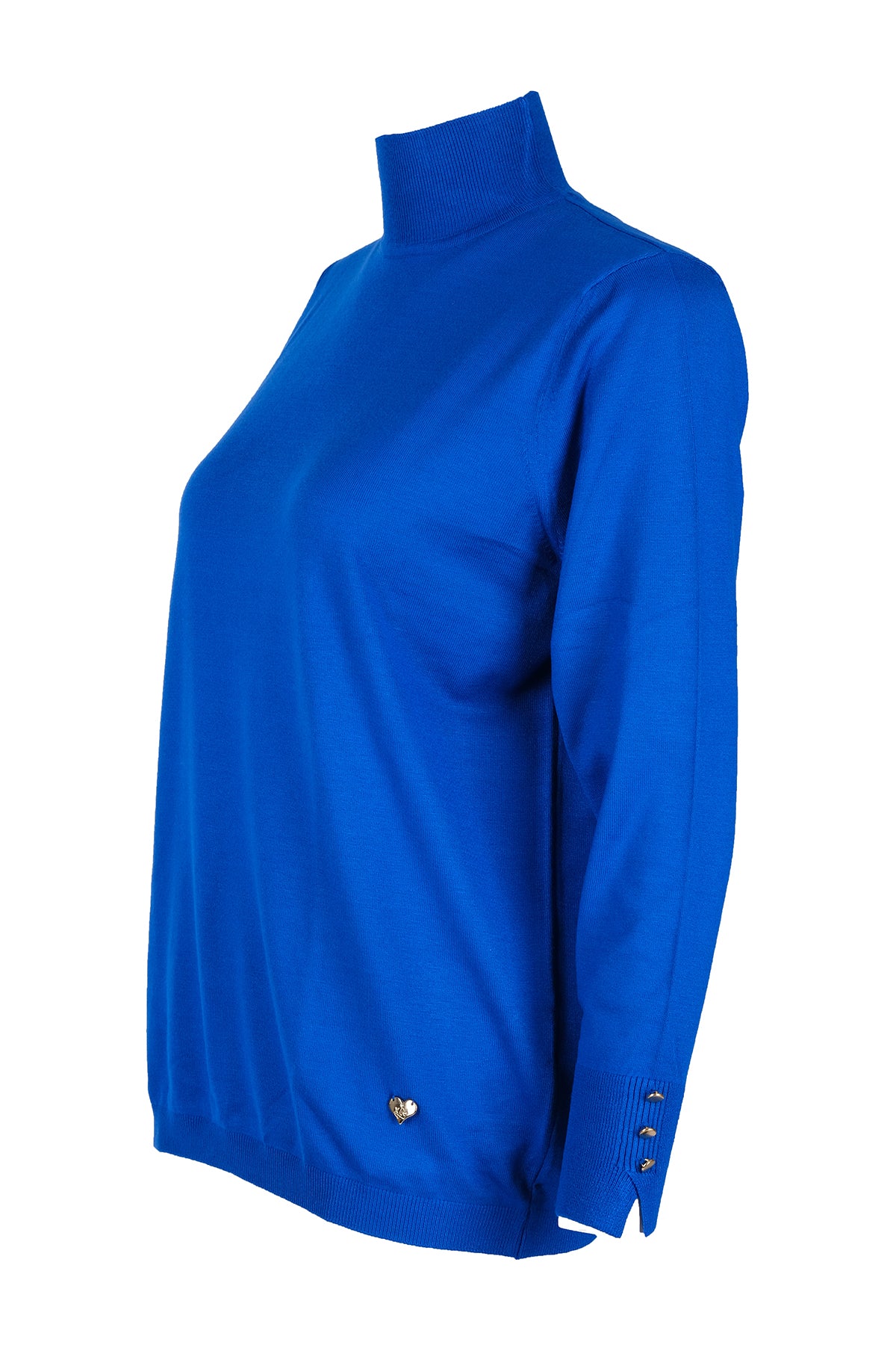 Vedi-bb Kadın Oversize Boğazlı Uzun Kol Kazak - Minimalist