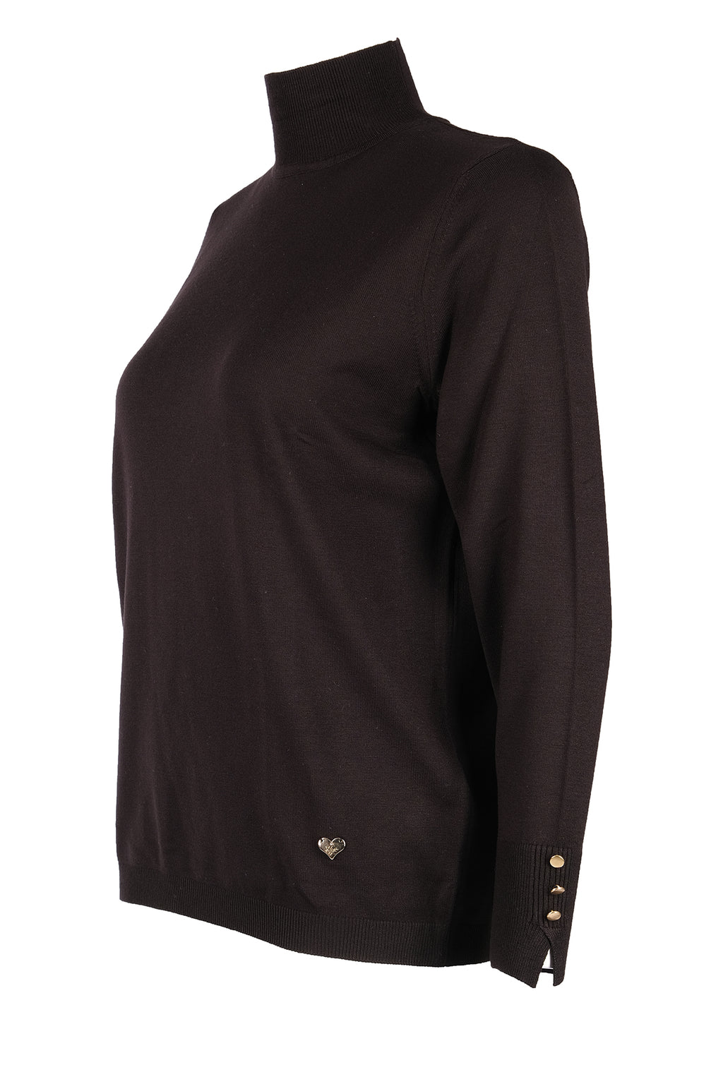 Vedi-bb Kadın Oversize Boğazlı Uzun Kol Kazak - Minimalist