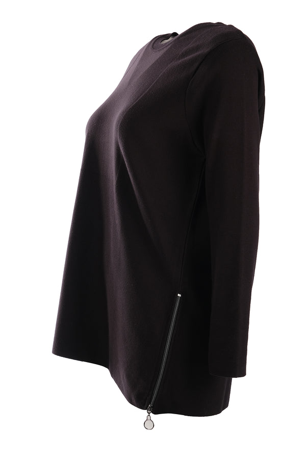 Vedi-bb Oversize Uzun Kol Midi Kazak - Minimalist Günlük Stil