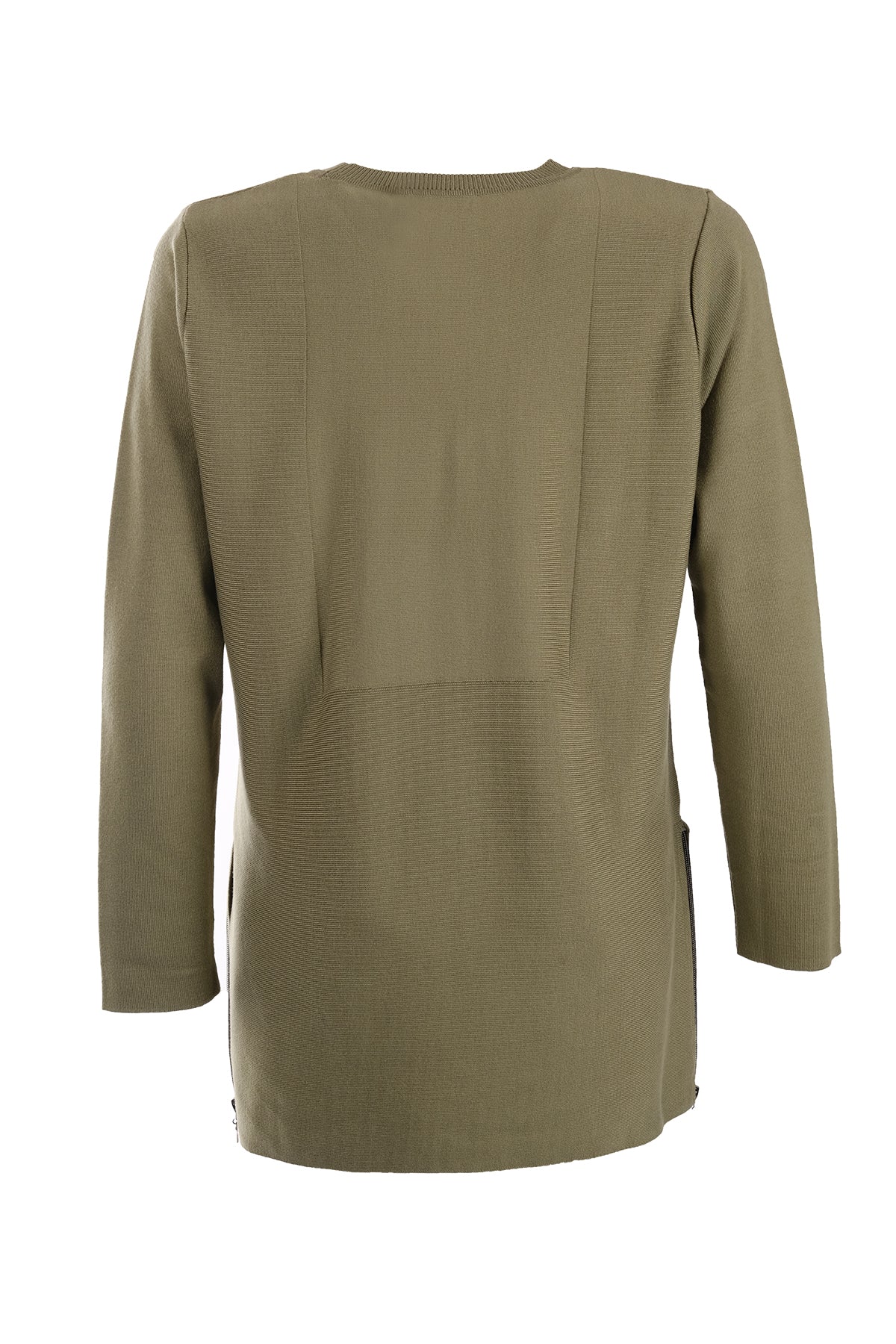 Vedi-bb Oversize Uzun Kol Midi Kazak - Minimalist Günlük Stil