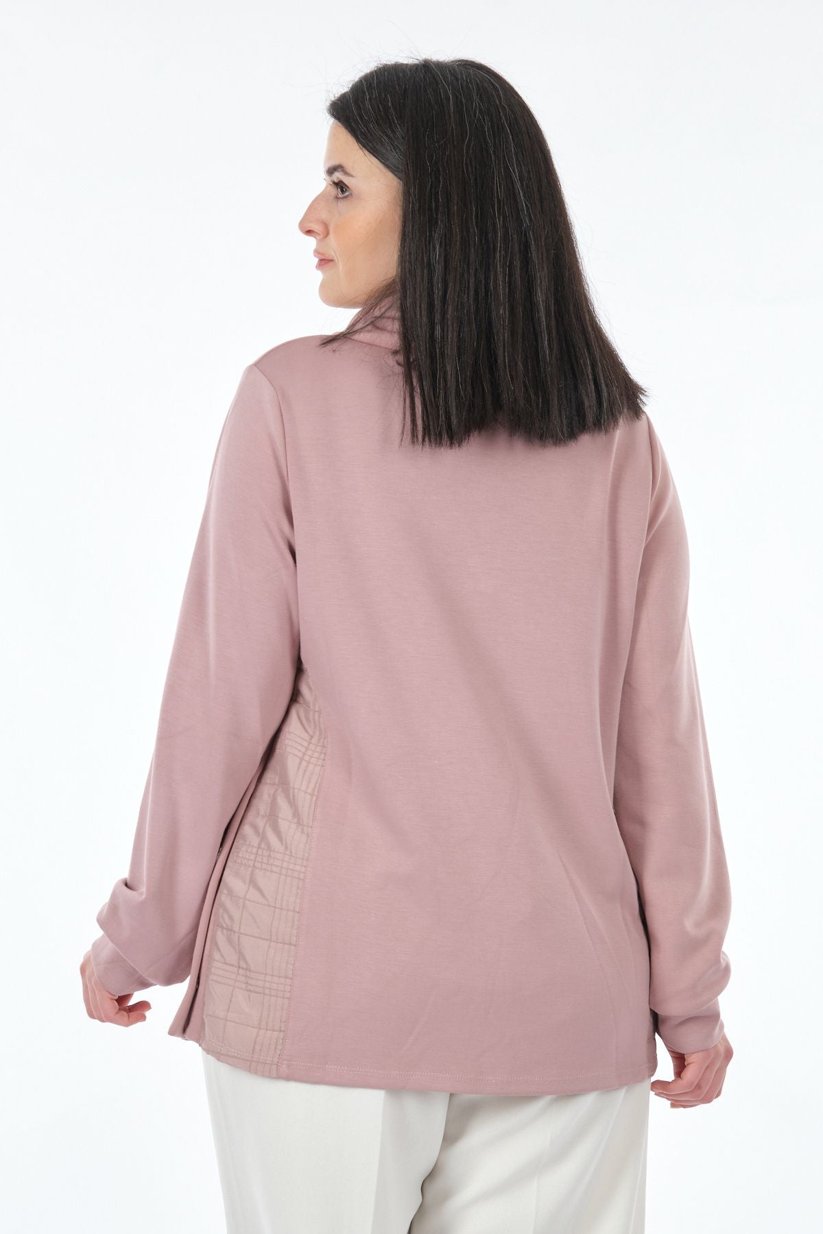 Vedi-bb Kadın Oversize Kapüşonlu Sweatshirt - Rahat ve Şık Günlük Stil