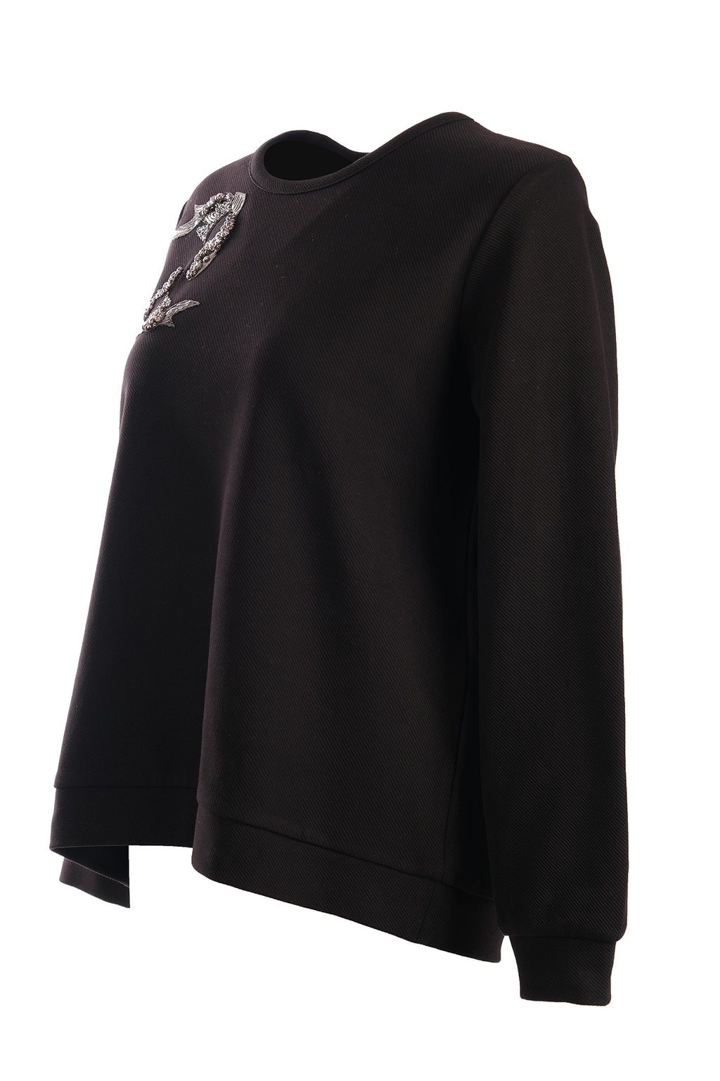 Vedi-bb Kadın Oversize Minimalist Sweatshirt - Günlük Kullanım