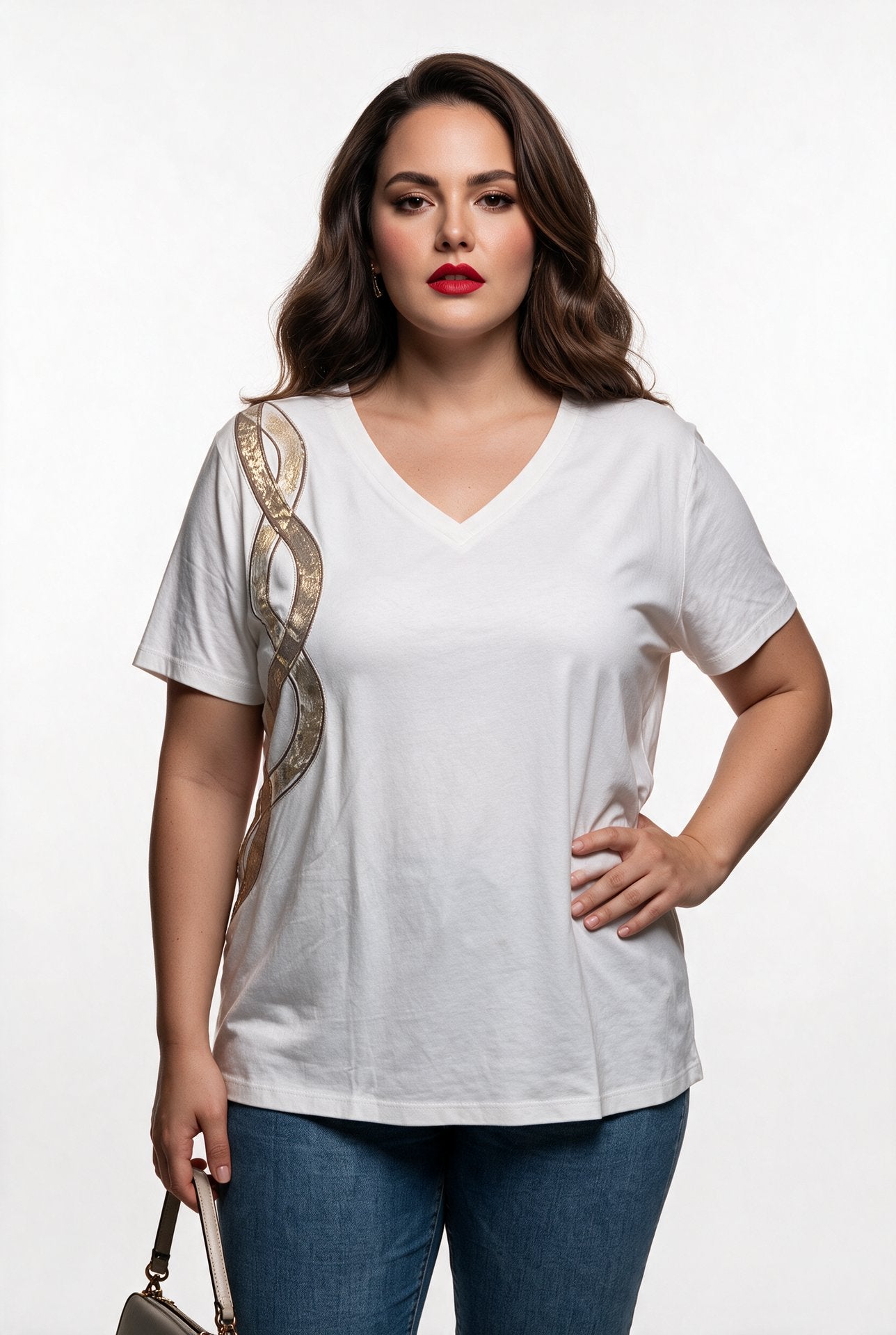 Vedi-bb Kadın T-Shirt 25YXD5076 Ana görsel