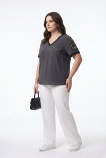 Vedi-bb Kadın T-Shirt 26XY7008