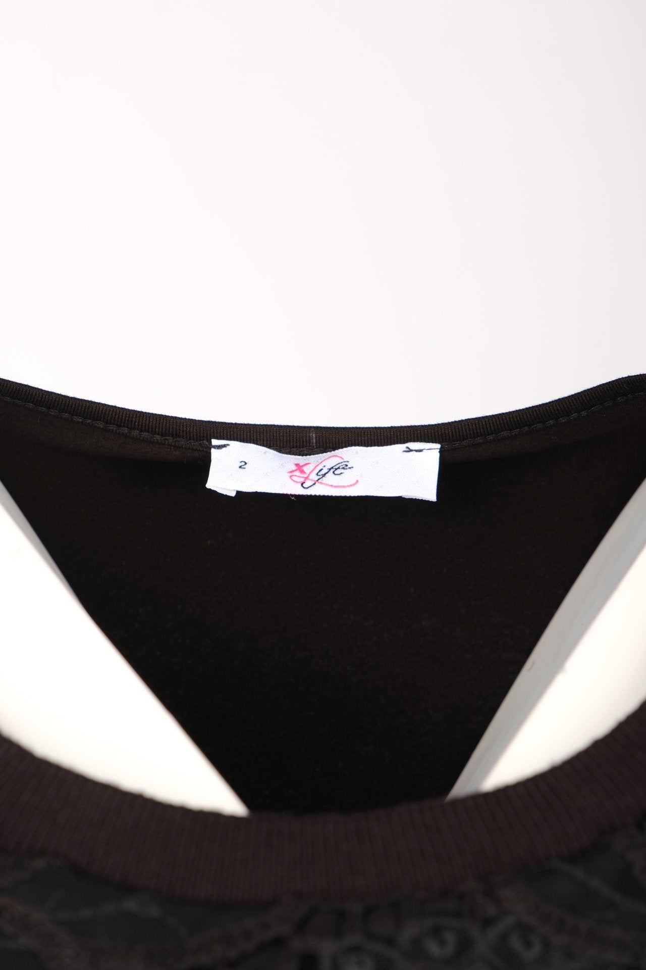 Vedi-bb Minimalist Dantelli Kısa Kol Kadın Bluz - Günlük Şıklık