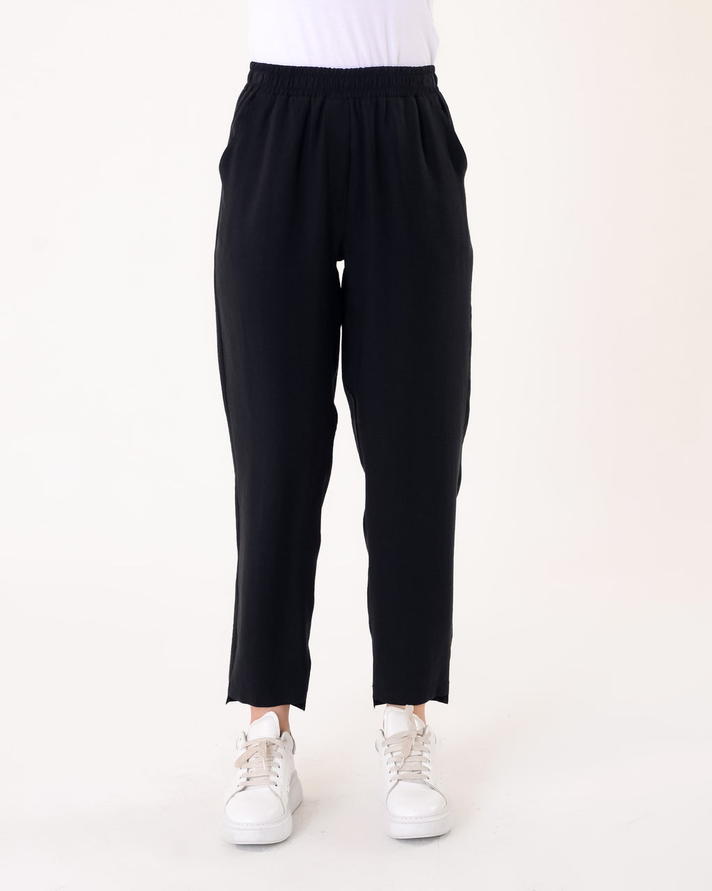 Vedi Minimalist Crop Pantolon - Günlük Kullanım için Rahat ve Şık