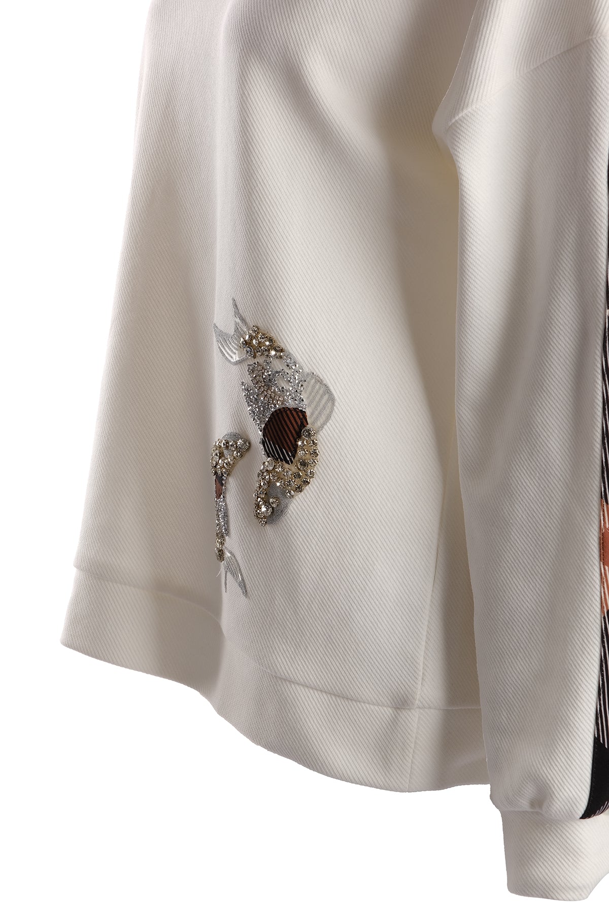 Vedi Oversize Nakışlı Kadın Sweatshirt - Minimalist Günlük Stil
