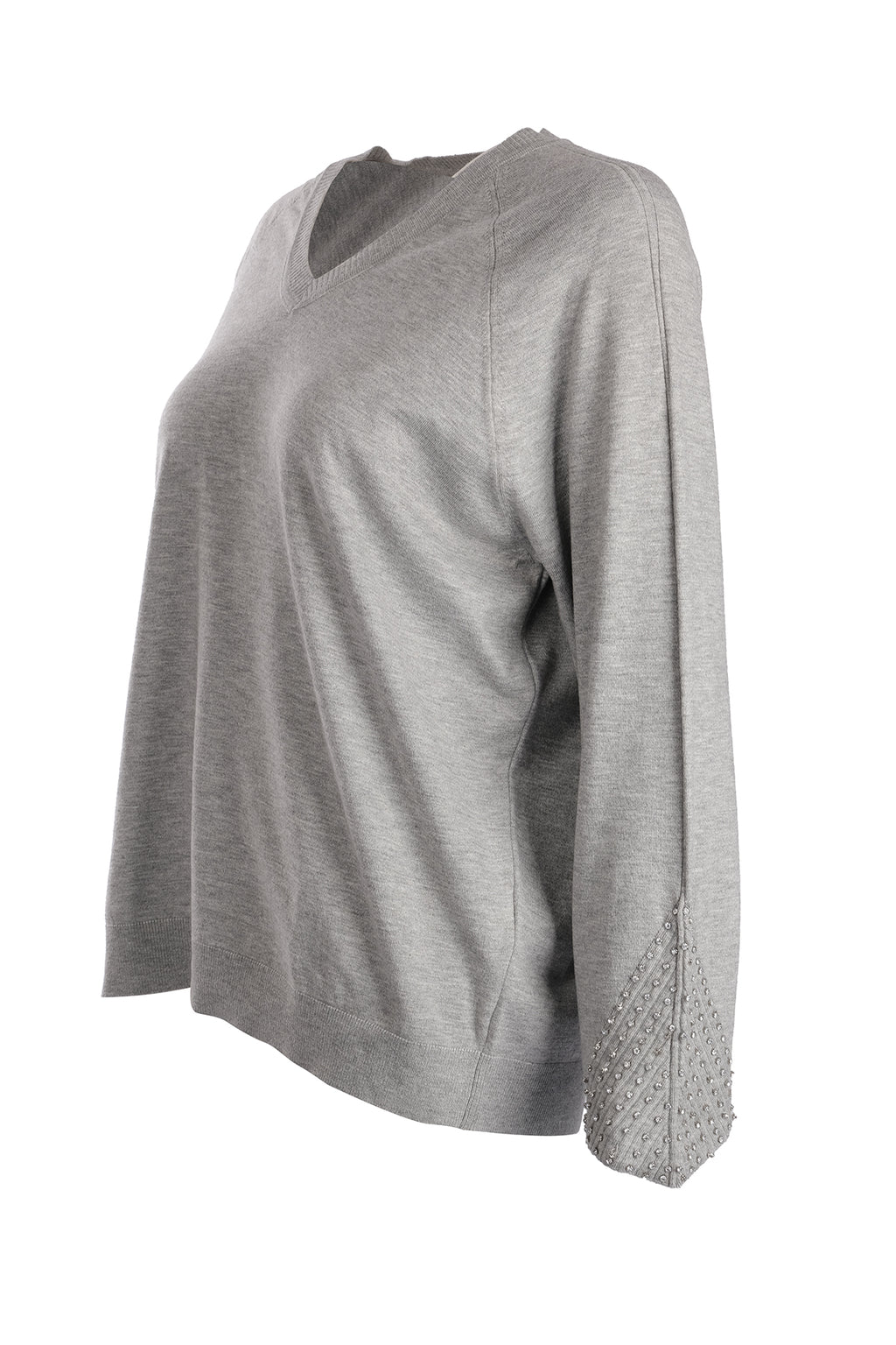 Vedi Oversize V Yaka Kadın Triko - Minimalist Günlük Stil