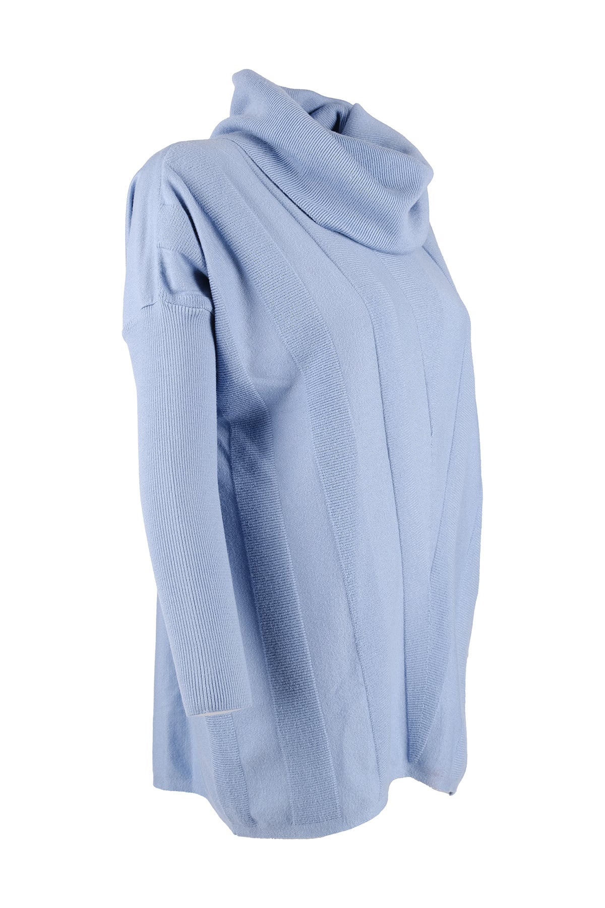 Vedi Oversize Boğazlı Midi Kadın Tunik - Rahat ve Şık Kışlık Translation missing: tr.content.product_image_secondary