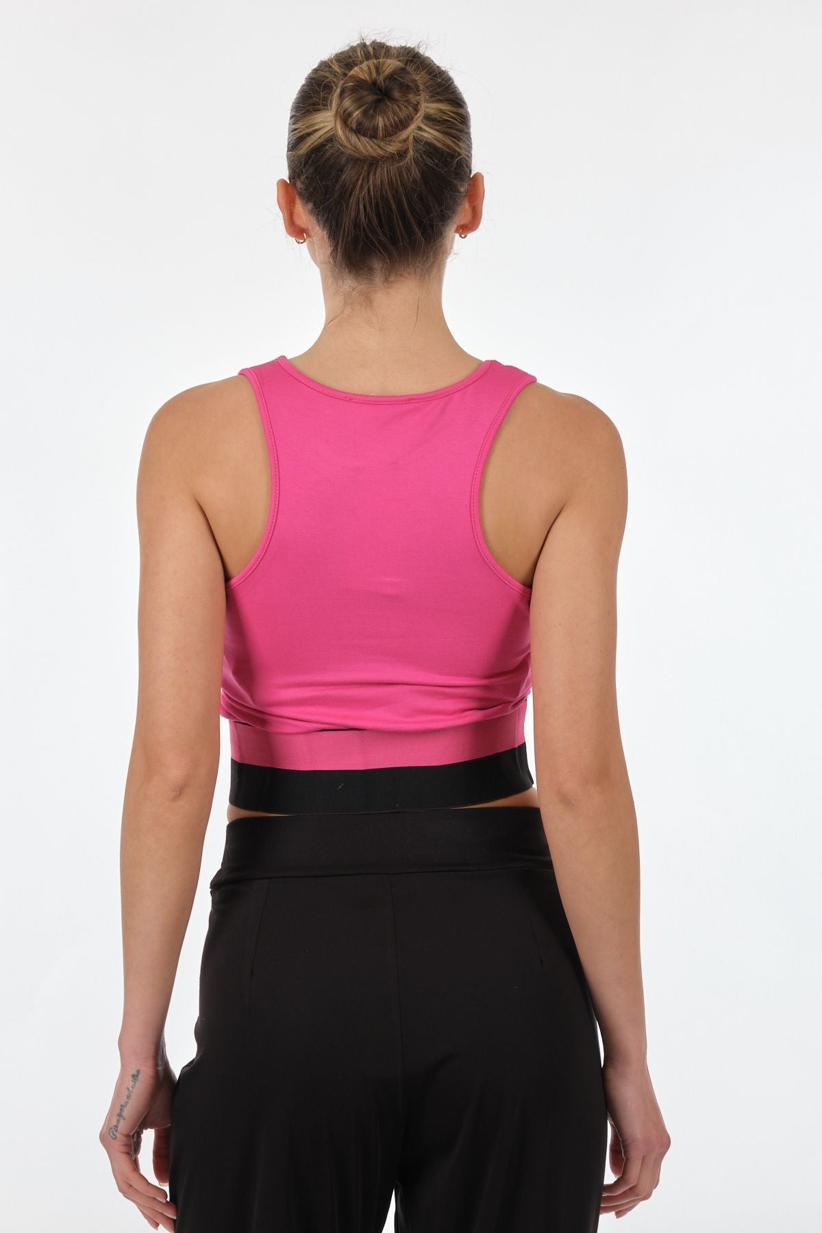 Vedi Minimalist Crop Büstiyer - Spor, Günlük, Rahat