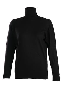 Vedi Oversize Boğazlı Uzun Kol Kadın Triko - Minimalist ve Rahat