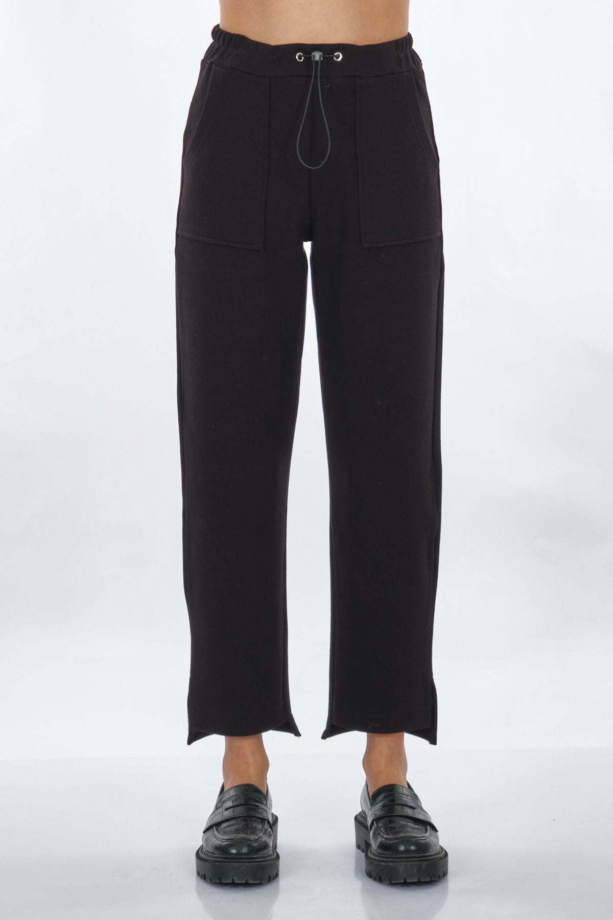 Vedi Oversize Yüksek Bel Kadın Pantolon - Minimalist Stil Ana görsel