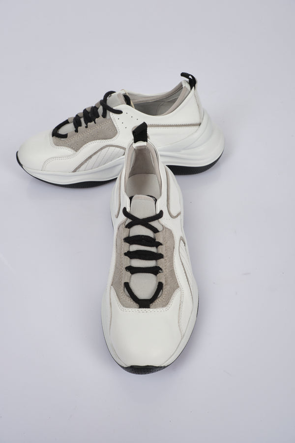 W Collection Minimalist Deri Sneaker - Günlük Kullanım